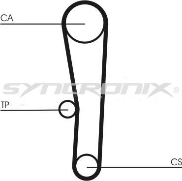 SYNCRONIX SY1101062 - Timing Belt Set autospares.lv