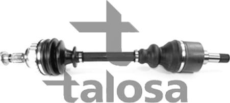 Talosa 76-CT-8033A - Drive Shaft autospares.lv