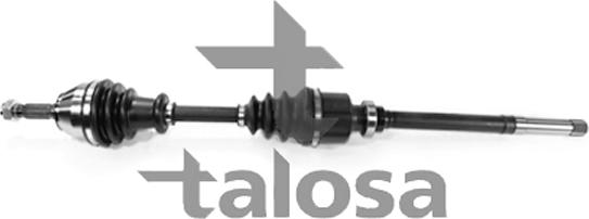 Talosa 76-CT-8022 - Drive Shaft autospares.lv