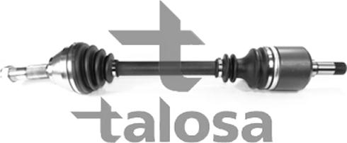 Talosa 76-FI-8012 - Drive Shaft autospares.lv