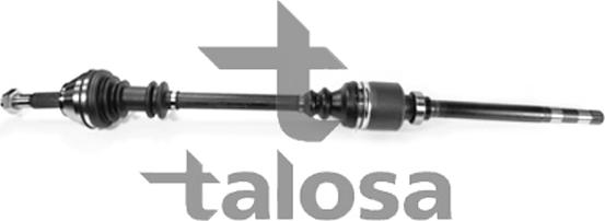 Talosa 76-FI-8020 - Drive Shaft autospares.lv