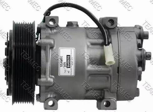 Teamec 8645616 - Compressor, air conditioning autospares.lv