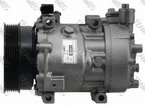 Teamec 8646018 - Compressor, air conditioning autospares.lv