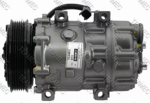 Teamec 8646017 - Compressor, air conditioning autospares.lv