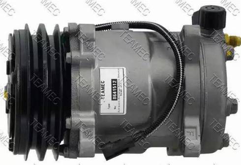 Teamec 8641512 - Compressor, air conditioning autospares.lv