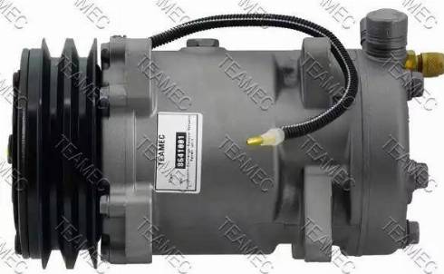 Teamec 8641001 - Compressor, air conditioning autospares.lv