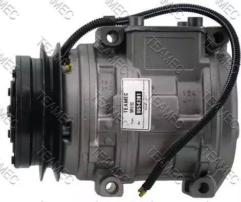 Teamec 8654301 - Compressor, air conditioning autospares.lv