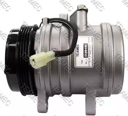 Teamec 8600406 - Compressor, air conditioning autospares.lv