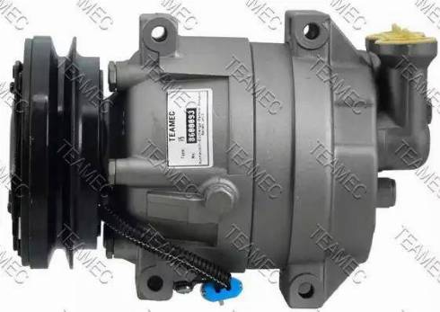 Teamec 8600093 - Compressor, air conditioning autospares.lv