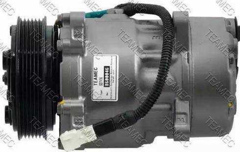 Teamec 8600046 - Compressor, air conditioning autospares.lv
