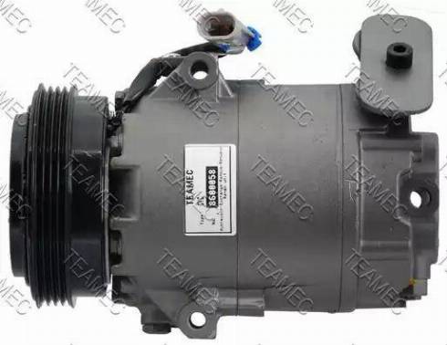 Teamec 8600058 - Compressor, air conditioning autospares.lv