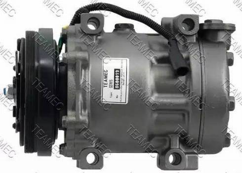 Teamec 8600019 - Compressor, air conditioning autospares.lv