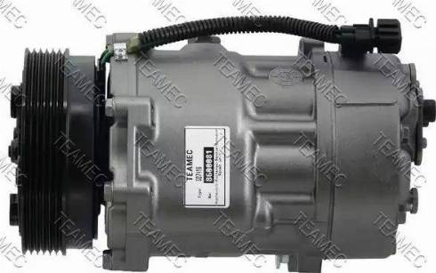 Teamec 8600081 - Compressor, air conditioning autospares.lv