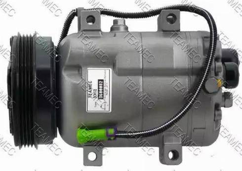 Teamec 8600082 - Compressor, air conditioning autospares.lv