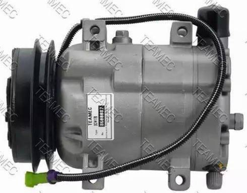 Teamec 8600087 - Compressor, air conditioning autospares.lv