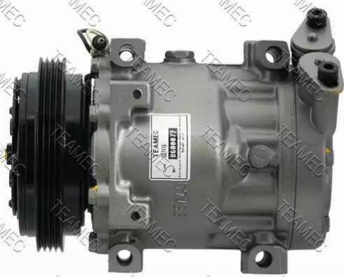 Teamec 8600077 - Compressor, air conditioning autospares.lv