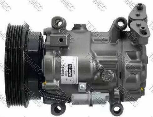 Teamec 8600195 - Compressor, air conditioning autospares.lv