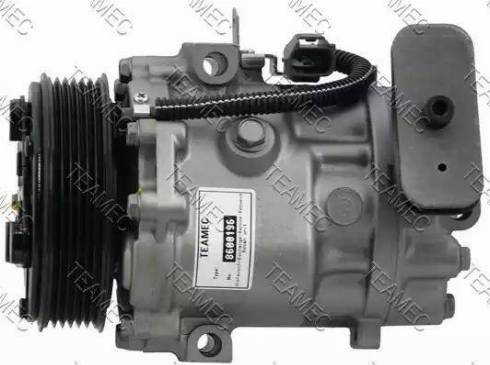 Teamec 8600196 - Compressor, air conditioning autospares.lv