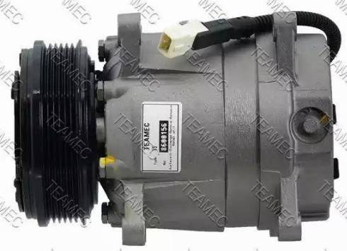 Teamec 8600156 - Compressor, air conditioning autospares.lv