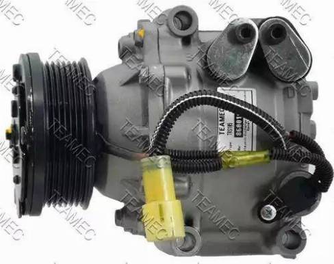 Teamec 8600166 - Compressor, air conditioning autospares.lv