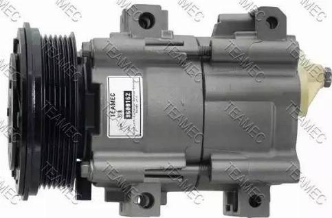 Teamec 8600162 - Compressor, air conditioning autospares.lv