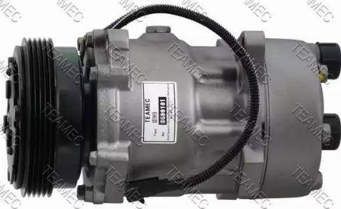 Teamec 8600101 - Compressor, air conditioning autospares.lv