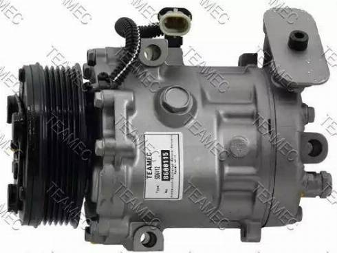 Teamec 8600115 - Compressor, air conditioning autospares.lv