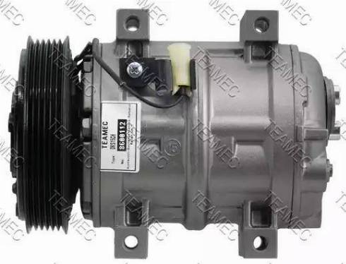 Teamec 8600112 - Compressor, air conditioning autospares.lv