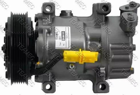 Teamec 8600189 - Compressor, air conditioning autospares.lv