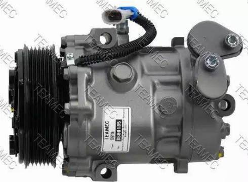 Teamec 8600185 - Compressor, air conditioning autospares.lv