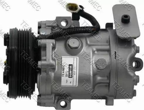 Teamec 8600186 - Compressor, air conditioning autospares.lv