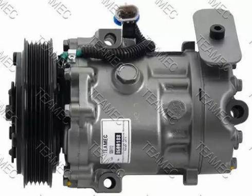 Teamec 8600188 - Compressor, air conditioning autospares.lv