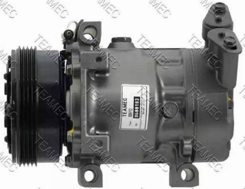 Teamec 8600183 - Compressor, air conditioning autospares.lv