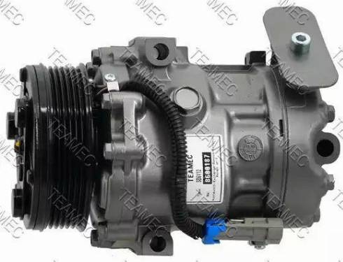 Teamec 8600187 - Compressor, air conditioning autospares.lv