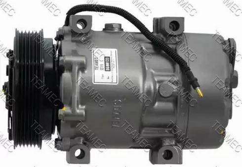 Teamec 8600133 - Compressor, air conditioning autospares.lv