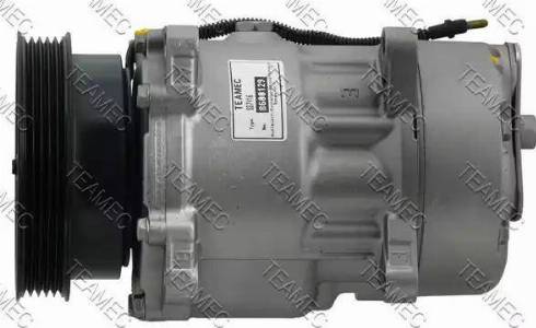 Teamec 8600129 - Compressor, air conditioning autospares.lv