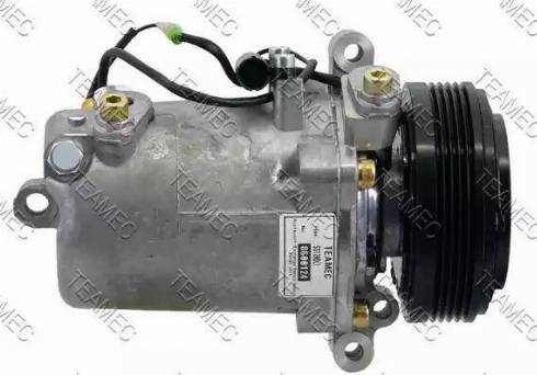 Teamec 8600124 - Compressor, air conditioning autospares.lv