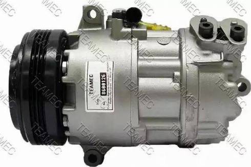 Teamec 8600126 - Compressor, air conditioning autospares.lv