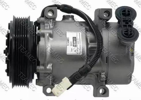 Teamec 8600122 - Compressor, air conditioning autospares.lv