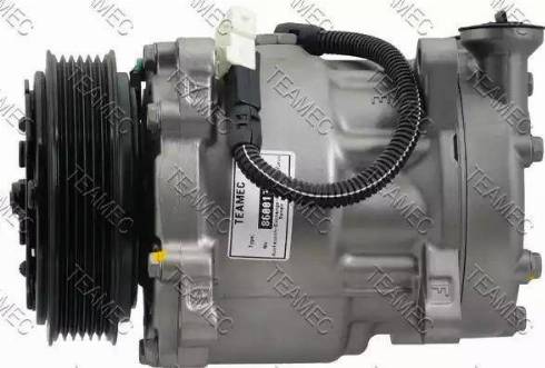 Teamec 8600172 - Compressor, air conditioning autospares.lv