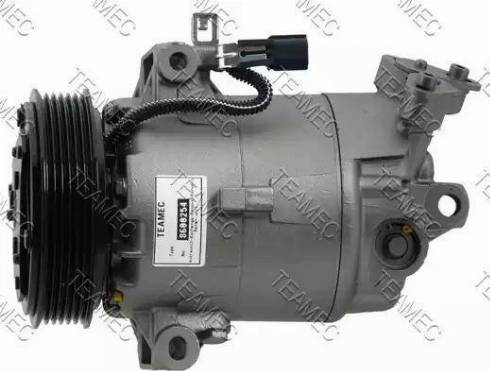 Teamec 8600254 - Compressor, air conditioning autospares.lv