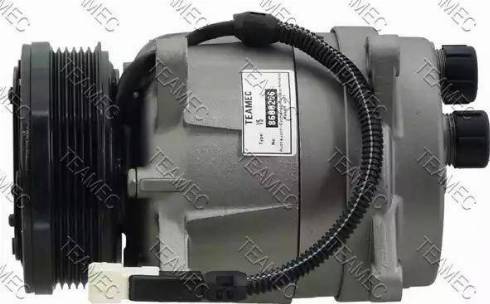 Teamec 8600256 - Compressor, air conditioning autospares.lv