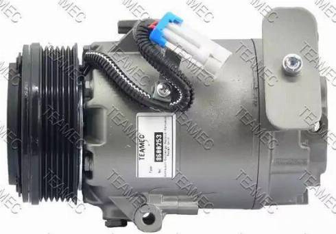 Teamec 8600253 - Compressor, air conditioning autospares.lv