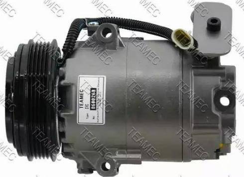 Teamec 8600260 - Compressor, air conditioning autospares.lv