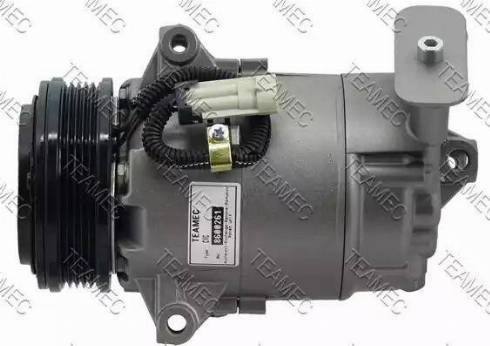 Teamec 8600261 - Compressor, air conditioning autospares.lv