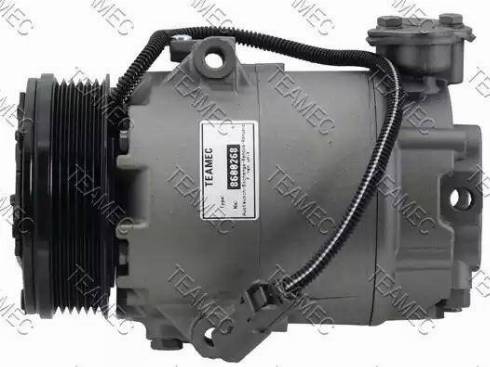 Teamec 8600268 - Compressor, air conditioning autospares.lv