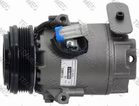 Teamec 8600262 - Compressor, air conditioning autospares.lv