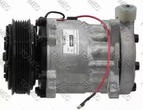 Teamec 8600213 - Compressor, air conditioning autospares.lv