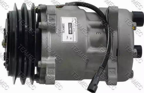 Teamec 8600231 - Compressor, air conditioning autospares.lv