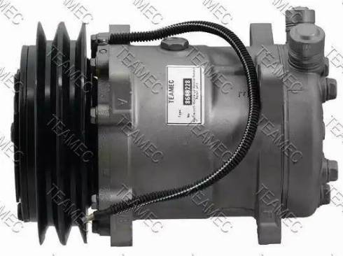 Teamec 8600228 - Compressor, air conditioning autospares.lv